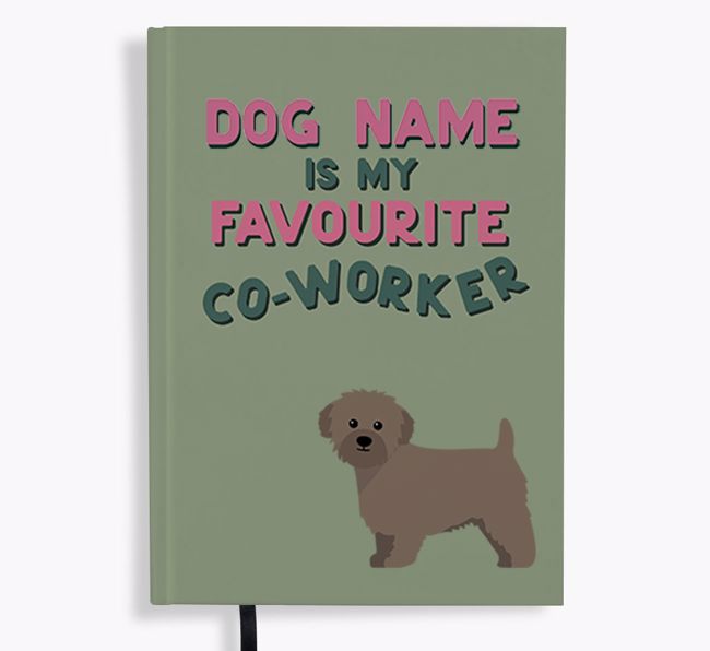 Favourite Co-Worker: Personalised {breedFullName} Notebook